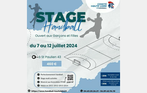 Stage été 2024